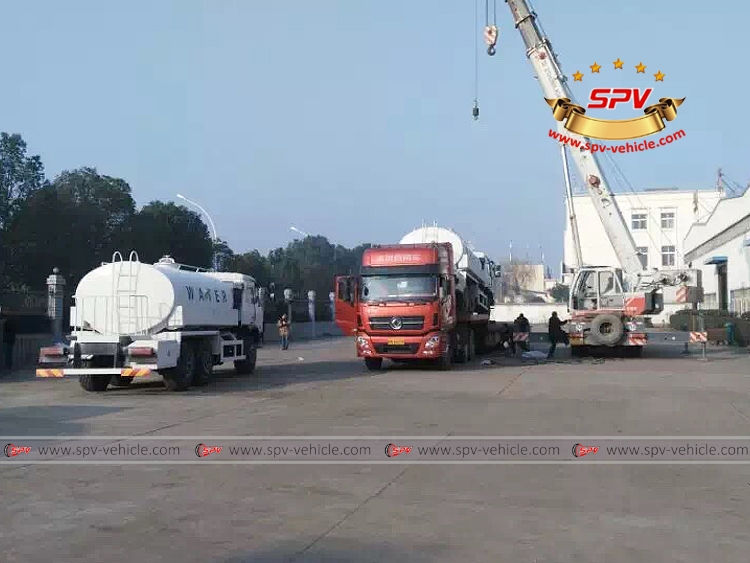 Dongfeng 6X6 drive water bowser-RB Dongfeng 6X6 drive water bowser-RB